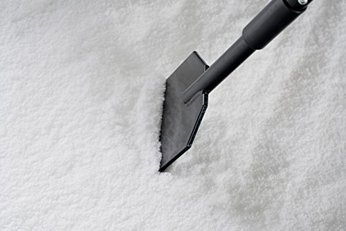 Power Shock Absorbing Heavy Duty Sidewalk Ice Scraper with Long Handle - Thumbnail 6