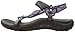 Skechers Women's Reggae-Decked Out Flat Sandal,Black/Multi,7 M US