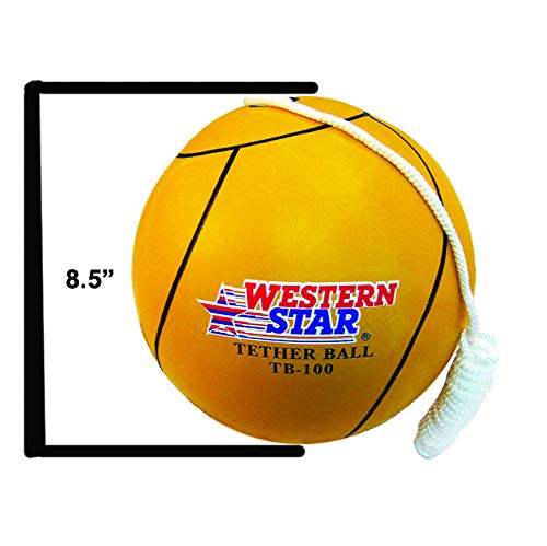 Western Star Blue Tetherball Playground Assorted Colors - Thumbnail 2