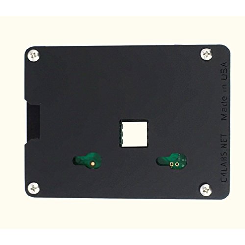 Zebra Desk-Star, Mirror & Black Case for the Raspberry Pi 3, Pi 2 ~ by C4Labs