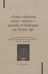" Sottes chansons contre Amours"