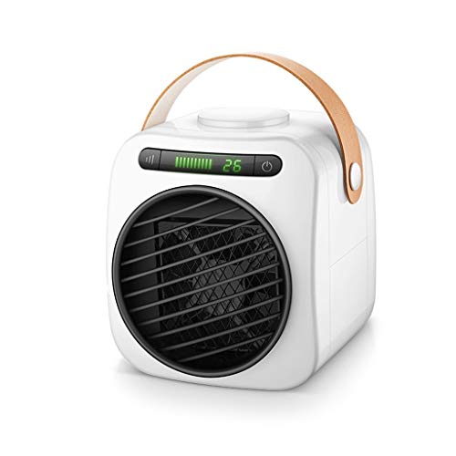 Personal Space Air Cooler 3 in 1 Portable Mini Air Conditioner Humidifier Purifier with Speeds for Quick Cool Home Office Desk Bedroom Outdoor SLZT