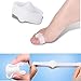 Cerkos Gel Toe Separators Straightener Bunion Protector Corrector for Improving Foot Strength and Balance (2 pcs)