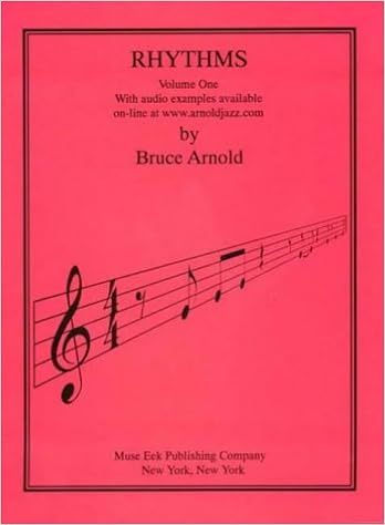 Rhythms Volume One Music Sight Reading Exercises Bruce E Arnold 9780964863279 Amazon Com Books