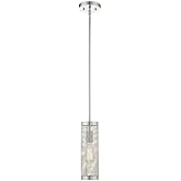 Livex Lighting 1 Light Brushed Nickel Pendant
