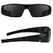 proSPORT Full Lens Reading Sunglasses Black +1.75 Not Bifocal Dark Tinted Wrap Black Sport Motorcycle Driving