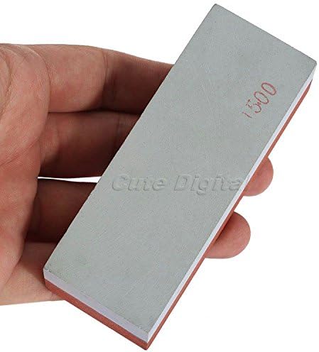 Evertrust (TM) Kitchen Knife Sharpening Stones Razor Cutter Sharpener Polishing Whetstone Grindstone Sharpening 400# 1500# Two Side Combination