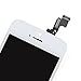 For iPhone SE LCD Display Touch Screen Digitizer Replacement with Repair Kit + Tempered Glass (White)