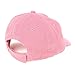 Armycrew Toddler to Youth Washed Chino 100% Cotton Twill Cap with Adjustable Strap - Pink