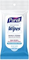Save on PURELL Hand Sanitizing Wipes - Clean Refreshing Scent, 10 Count Resealable Pack (Case of 24) - 9136-24-CMR