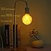 G95 Vintage Edison Bulb, Elfeland Antique LED Globe Decorative Light E26/E27 Base AC85-265V Non-dimmable for Home Bar Party Wedding Festival (Warm White)