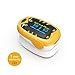 Children Fingertip Pulse Oximeter Pediatric Blood Oxygen Saturation Monitor with Rechargeable Lithium Battery for Child Kids Baby BOXYM oKids