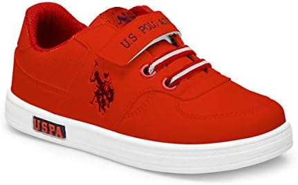 U S Polo Assn Cameron Baby Boys Bebek Ayakkabilari Kirmizi Kirmizi 33z 22 Eu Amazon Com Tr Moda