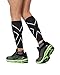 2XU Compression Calf Guards, Black/Black, Small