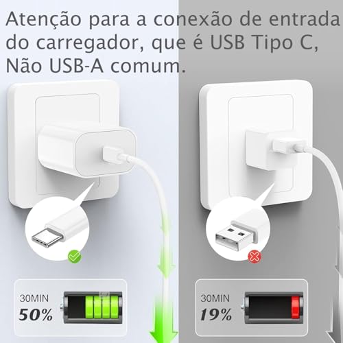 Cabo com 2 Metros Turbo USB-C Tipo-C 60w Trançado De Nylon Compativel com Iphone 15,16,17 Pro/Max IOS/Android Premium Reforçado