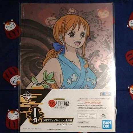 Amazon One Piece ワンピース 一番くじ ワノ国編 i賞 クリアファイル ナミ サンジ 状態s アイドル 芸能人グッズ 通販 Amazon One Piece ワンピース 一番くじ ワノ国編 i賞 クリアファイル ナミ サンジ 状態s アイドル 芸能人グッズ 通販