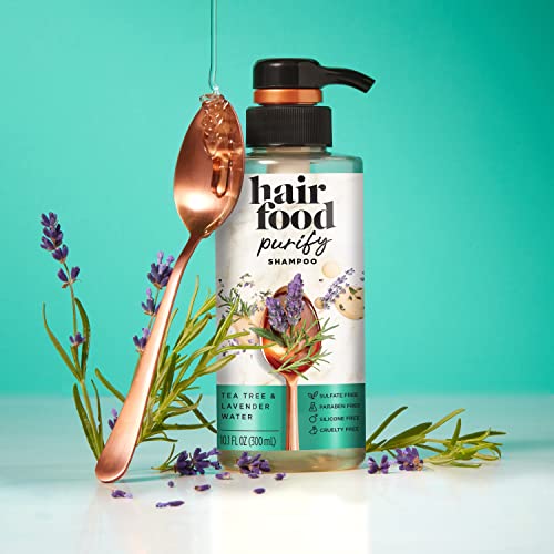 Hair Food SulfateFree Shampoo, Dye Free Purifying Treatment, Tea Tree