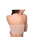 HOVEOX Women's Plus Size Padded Bandeau Strapless Bras Stretch Tube Top