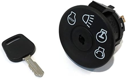 IGNITION KEY SWITCH w/KEY for JOHN DEERE L120 L130 G110 LY18 Lawn Mower Tractor