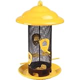 Stokes Select Sedona Screen Bird Feeder, 4 Feeding Ports, 3 lb Bird Seed Capacity