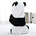 IDGIRL Unisex-baby Winter Flannel Romper Panda Outfits Suit Panda 70CM Panda 3-5 Months