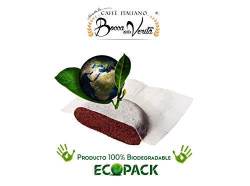 BOCCA DELLA VERITA - 150 E.S.E. Pads / Pods / Cialde - CREMIGES, Kompatibel mit Kaffeemaschine E.S.E. dm 44mm, 100% Made… – Bild 7