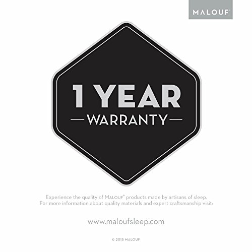 MALOUF STRUCTURES Queen Bed Frame Headboard Bracket Modification Plate Modi, Set of 2, Black