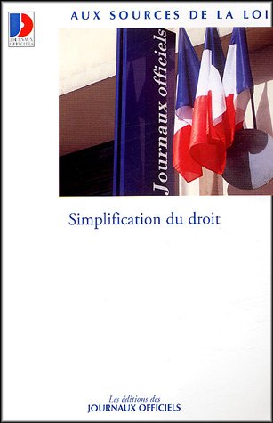 Simplification du droit