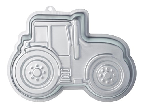 KitchenCraft Sweetly Does It Novelty Tractor Cake Tin, 28.5 x 20 x 5.5 cm / 11