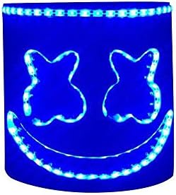 ER SHOU Led dj Mask, dj Marshmello mask for Kids, Christmas Halloween Party Decorations - Cosplay Props