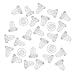 SMTSMT 144 Piece Earring Safety Backs For Fish Hook Earrings