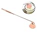 DANGSHAN 3 in 1 Candle Accessory Set - Candle Wick Trimmer, Candle Wick Cutter, Candle Snuffer Extinguisher, Candle Wick Dipper with Gift Package for Candle Lovers (Rose Gold)