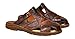 Lukpol Mens Orthopedic Form Buffalo Leather Sandals Model-868