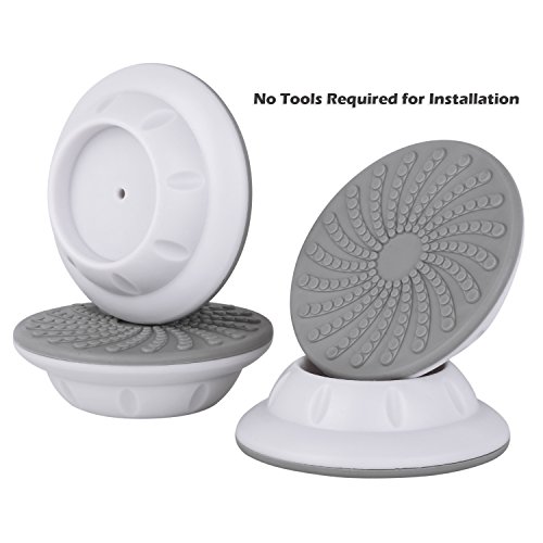 4 Pcs/Set Wall Guard for Pressure Gates, Wall Protector for Walk Thru Gates, Protect Door, Stair, Wall Surface, Babies & Pets Safety. (White)