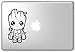 Cute Groot Guardians of the Galaxy Marvel Superheroes - Apple Macbook Laptop Vinyl Sticker Decal