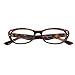 Liansan Women's Designer Wayfarer Compact Cat Eye Retro Fashion Reading Glasses 1.0 1.25 1 .5 1.75 2 00 2.25 2.50 2.75 3.0 3.25 3.5 4.0 L3705(bk-pu-leo, +2.00), 3 Piece