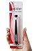 Tweezers - Slanted Eyebrow Tweezers - Stainless Steel Tweezers Precision - Bonus eBook Guide to Fabulous Eyebrows (Slant Tip, Matte Black)