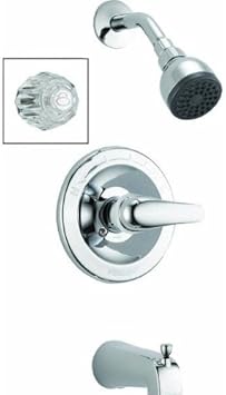 Delta Faucet P8770 Chrome Tub Shower Faucet Tub Shower Faucets Kitchen Bathroom Fixtures Amazon Canada