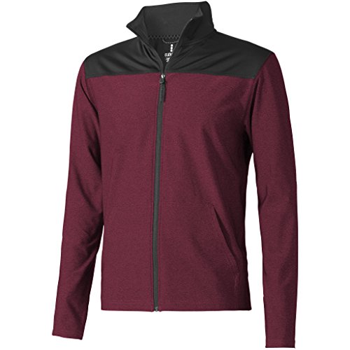 Elevate Mens Perren Knit Jacket (XXL) (Heather Red)