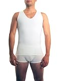 Underworks Mens Extreme Gynecomastia Chest Binder V-Tank Top 3-Pack