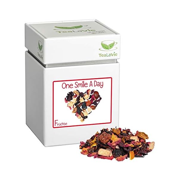 TeaLaVie - Erdbeere Zitrone Vanille (100g) One Smile A Day - Früchtetee lose
