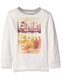 Camiseta estampada de manga larga para niños Crazy 8