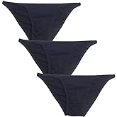 COMLIFE Mens Cotton String Briefs Underwear U Convex Pouch Bikinis