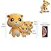 TALKING TOM AND FRIENDS Stuffed Animal Night Light Seal Glow Pets Plush Toys Cat Creative Night Light Lovely Glow Soft Plush Toy Toy Luminous Toy Gifts for Kids Puppet(Ginger, 11.8inches)