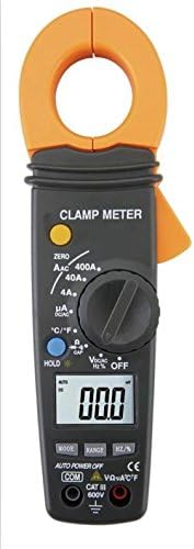 CLAMP METER AC/DC VOLTAGE, AC CURRENT, TEMPERATURE, HVAC MULTIMETER TESTER