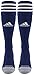 adidas Unisex Copa Zone Cushion III Soccer Socks (1-Pair) , Dark Blue/ White , Large