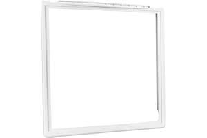 WKZO 241969501 Refrigerator Shelf Frame (without Glass) Crisper Pan Cover for Frigidaire Refrigerator Door Shelf Frame Drawer Replacement Parts AP4433007,PS2363832,1512992