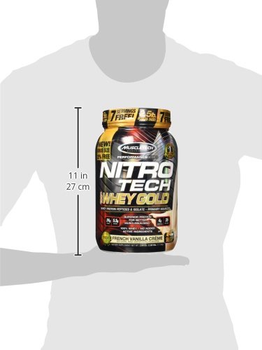 MuscleTech NitroTech Whey Gold Vanilla - Image 8