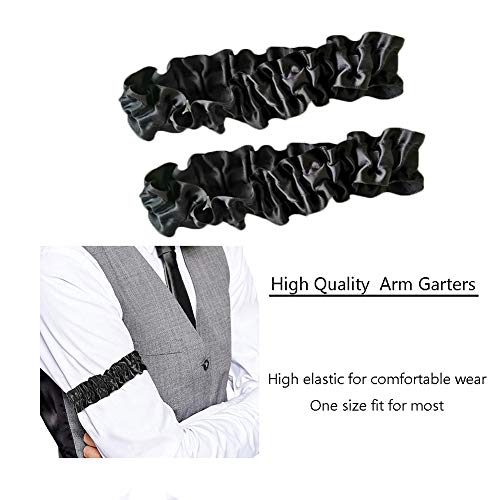 CHUANGLI 1920S Mens Great Gatsby Accessories Set Roaring 20s 30s Retro Gangster Costume