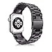 Leefrei Stainless Steel Replacement Strap Watch Band for 42mm Apple Watch Series 3 Series 2 and Series 1 - Black